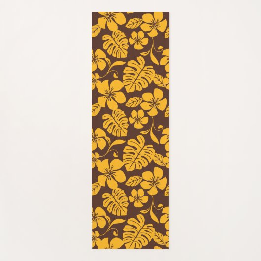 PINK BIKINI (BROWN/GOLD) YOGAMAT (Voorkant)