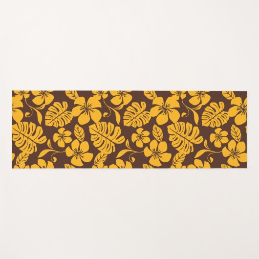 PINK BIKINI (BROWN/GOLD) YOGAMAT (Voorkant (horizontaal))