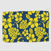 PINK BIKINI (DARK BLUE/GEEL) GOLFHANDDOEK (Horizontaal)