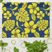 PINK BIKINI (DARK BLUE/GEEL) THEEDOEK (Gevouwen)