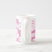 PINK BIKINI (FLAMINGO PINK) PORSELEIN KOP (Achterkant)