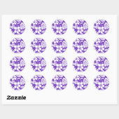 PINK BIKINI (GRAPE) CLASSIC ROND STICKER (Vel)