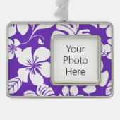 PINK BIKINI (GRAPE) VERZILVERD OMLIJST ORNAMENT (Voorkant)