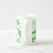 PINK BIKINI (GRAS GROEN) PORSELEIN KOP (Achterkant)