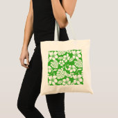 PINK BIKINI (GRAS GROEN) TOTE BAG (Voorkant (product))