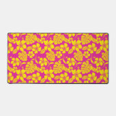 PINK BIKINI (HOT PINK/GEEL) BUREAUMAT (Voorkant)