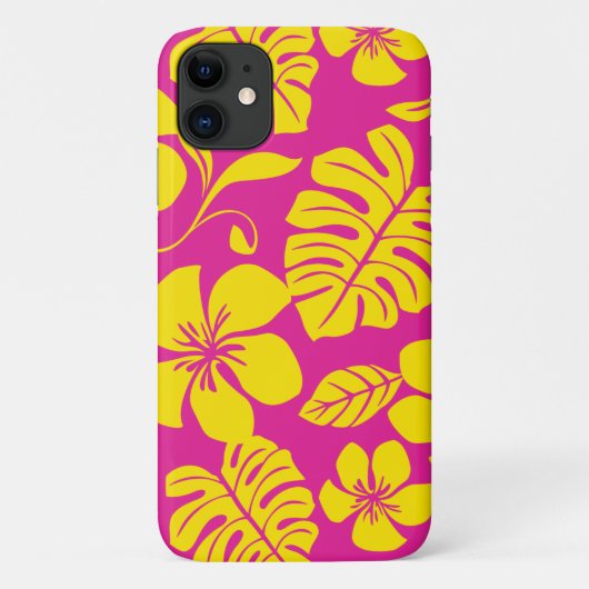 PINK BIKINI (HOT PINK/GEEL) Case-Mate iPhone CASE (Achterkant)