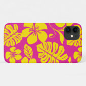 PINK BIKINI (HOT PINK/GEEL) Case-Mate iPhone CASE (Achterkant (horizontaal))