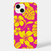 PINK BIKINI (HOT PINK/GEEL) Case-Mate iPhone CASE (Achterkant)