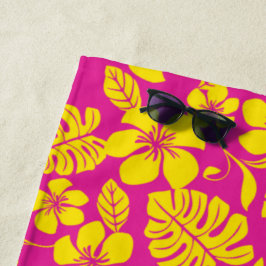 PINK BIKINI (HOT PINK/GEEL) STRANDLAKEN