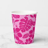 PINK BIKINI (PINK x 2) Papieren Bekers (Achterkant)