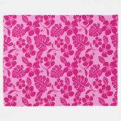 PINK BIKINI (PINKS) FLEECE DEKEN (Voorkant (Horizontaal))