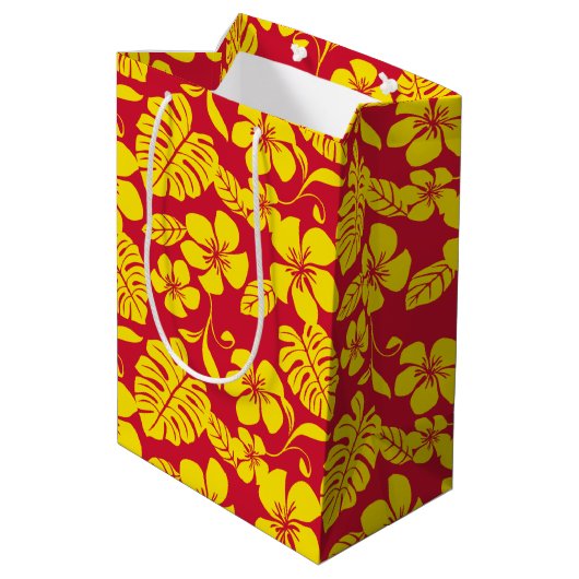 PINK BIKINI (RED/GOLD) MEDIUM CADEAUZAKJE (Achterkant Gekanteld)