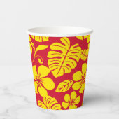 PINK BIKINI (RED/GOLD) PAPIEREN BEKERS (Achterkant)