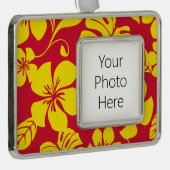 PINK BIKINI (RED/GOLD) VERZILVERD OMLIJST ORNAMENT (Rechts)