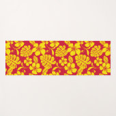 PINK BIKINI (RED/GOLD) YOGAMAT (Voorkant (horizontaal))