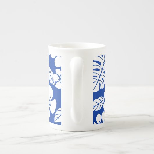 PINK BIKINI (ROYAL BLUE) PORSELEIN KOP (Achterkant)