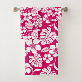 PINK BIKINI (STRAWBERRY RED) BATH TOWEL SET BAD HANDDOEK