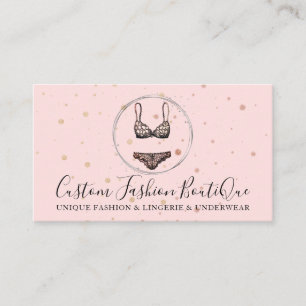 Pink Bikini Swimslijtage Lingerie Onderkleding Bra Visitekaartje