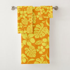 PINK BIKINI (TANGERINE/GEEL) BAD HANDDOEK