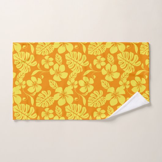 PINK BIKINI (TANGERINE/GEEL) BAD HANDDOEK (Handdoek)