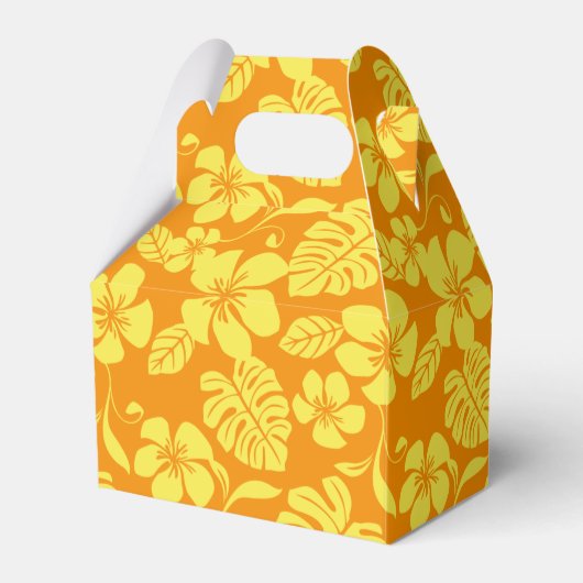 PINK BIKINI (TANGERINE/GEEL) BEDANKDOOSJES (Voorkant Zijde)