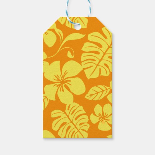 PINK BIKINI (TANGERINE/GEEL) CADEAULABEL (Voorkant)