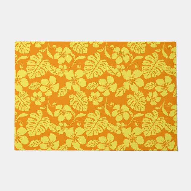 PINK BIKINI (TANGERINE/GEEL) DEURMAT (Voorkant)