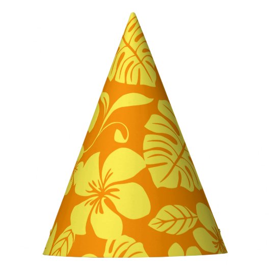 PINK BIKINI (TANGERINE/GEEL) FEESTHOEDJES (Voorkant)