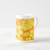 PINK BIKINI (TANGERINE/GEEL) PORSELEIN KOP (Voorkant rechts)