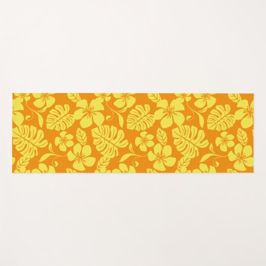 PINK BIKINI (TANGERINE/GEEL) YOGAMAT (Voorkant (horizontaal))