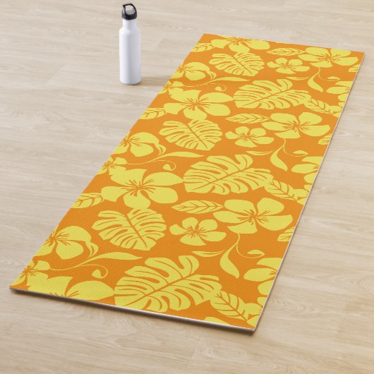 PINK BIKINI (TANGERINE/GEEL) YOGAMAT (In situ)