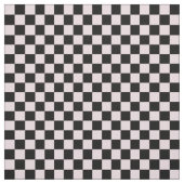 Pink & Black Checkerboard Stof (Swatch)