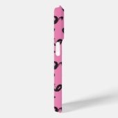 Pink Black Hearts Case-Mate iPhone Case (Achterkant / Rechts)