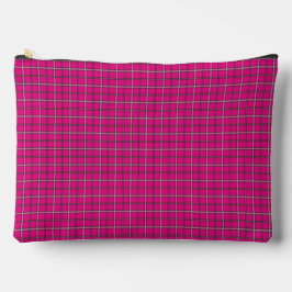 Pink Black Plaid Classic Pattern Bright Etui