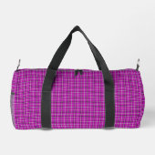 Pink Black Plaid Classic Pattern Plunjezak (Achterkant)