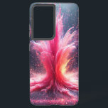 Pink blast samsung galaxy hoesje<br><div class="desc">Pink blast by L3M4Z</div>