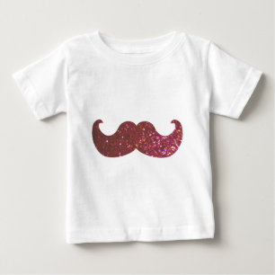 Pink Bling Mustache