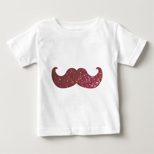 Pink Bling Mustache (Voorkant)