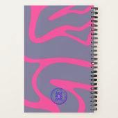 Pink Bliss: gepersonaliseerd Moederdag-Notitieboek Notitieboek (Achterkant)