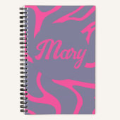 Pink Bliss: gepersonaliseerd Moederdag-Notitieboek Notitieboek (Voorkant)