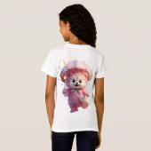 "Pink Bliss" T-shirt (Achterkant volledig)