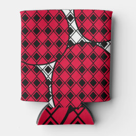 Pink Blob Harlequin Blikjeskoeler