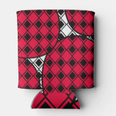 Pink Blob Harlequin Blikjeskoeler (Achterkant)