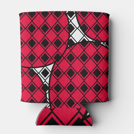 Pink Blob Harlequin Blikjeskoeler (Achterkant)