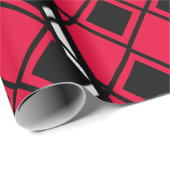 Pink Blob Harlequin Cadeaupapier (Rol Hoek)