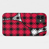 Pink Blob Harlequin Case-Mate iPhone Case (Achterkant (horizontaal))