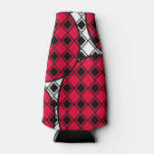 Pink Blob Harlequin Flesjeskoeler (Voorkant)