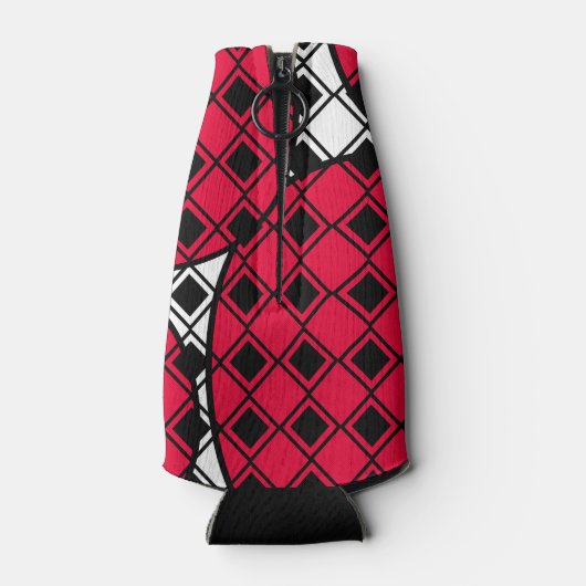 Pink Blob Harlequin Flesjeskoeler (Achterkant)