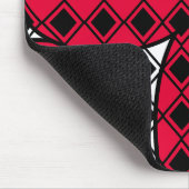 Pink Blob Harlequin Muismat (Hoek)